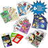 Regal Games Card Games for Kids - Go Fish, Crazy 8's, Old Maid, Slap Jack, Monster Memory Match, War - Simple & Fun Classic Family Table Games - G...