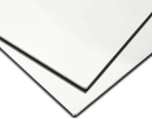 Juvale Rectangular Magnetic Locker Mirror - 4 x 6 in Silver Acrylic - Shatterproof & Rounded Corners - Strong Magnetic Backing for Locker Accessor...