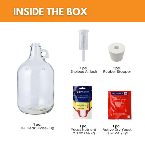 Shepherd Made Mead Making Kit (Mead-Kit), Multicolored...