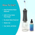 Concentrated Floss Drop Serum – 2oz Concentrated Mouth Wash to Use in Water Flosser | Natural Essentials Promotes Good Breath | Organic Spearmint ...