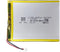 3.7V 407595 5500mAh Lithium Polymer ion Battery Rechargeable Polymer Battery Pack with JST 2.0mm Connector...