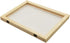 Worown A5 Size Paper Making Screen, Natural Wooden PaperMaking Mould, 7.5 x 10 inch Wooden Paper Making Frame for DIY Paper Craft and Dried Flower...