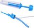 Practical Portable Water Flosser Jet Cleaning Tooth Mouth Denture Cleaner Dental Hygiene Floss Dental Manual Oral Irrigator Blue...