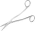 Applique Long Thin Needlepoint Blade 6.1 Inch - Double Bent Curved Offset Handle Scissors with Pouch Sleeve for Embroidery, Fabric, Thread, Knitti...