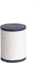 FANDOL 100% Natural Linen Thread Waxed thread for Bookbingding, Leather Sewing, Beading or Macrame (Natural)...