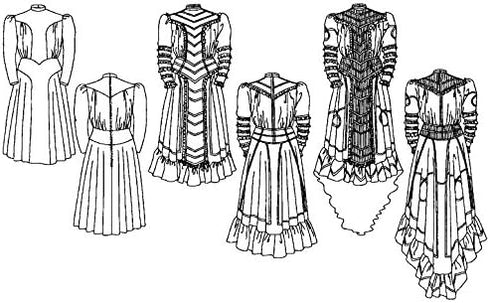 Folkwear Vintage Wedding Dress Edwardian Bridal Gown & Afternoon Dress #227 Sewing Pattern (Pattern Only)...
