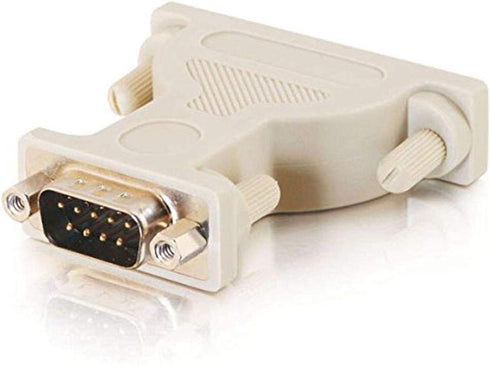 C2G/Cables to Go 02450 DB9 Male to DB25 Male Serial RS232 Adapter, 1.5 Inch...
