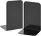 VFINE Bookends 1 Pair, Bookends for Shelves, Metal Black Book Ends for Shelves, Book Ends for Heavy Books, Book Shelf Holder for Home Office...
