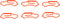 Automobile Race Car Shaped Paper Clips Great for Paper Clip Collectors or Office Gift - Comes in Round Tin with Lid and Gift Box (100 Count Red)...