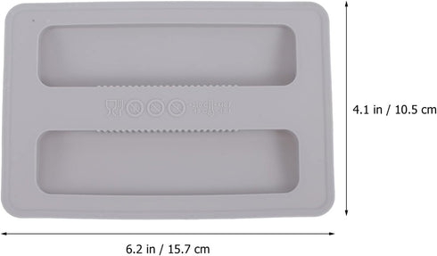 2 Slice Toaster Lid Toaster Cover 2 Slice, Bread Toaster Silicone Dust Cover Toaster Lid for Kitchen Coffee Shop Restaurant Toaster Appliance, Top...
