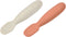 BEABA Set of 2 Silicone Pre-Spoons, For Babies 4-8 Months, Ultra-Soft Silicone Spoons to Help with Self Feeding, Designed with Specialist, Baby Ut...