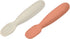 BEABA Set of 2 Silicone Pre-Spoons, For Babies 4-8 Months, Ultra-Soft Silicone Spoons to Help with Self Feeding, Designed with Specialist, Baby Ut...