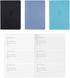Blueline Password Notebook, Flexible Cover, Black, 5" x 3.5", 64 Pages (A007.81)...