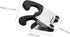 Pot Clip/Stainless steel pot holder,for Spoon Rest Silicone and Stainless Steel Anti-Scald Grip Easy Pot Fixed Clamp Kitchen Accessories Tools (bl...