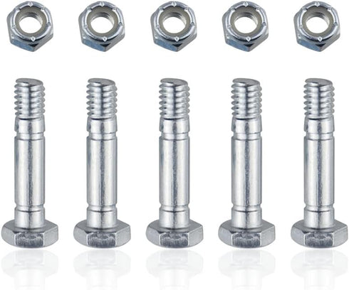 1-1/2" x 5/16" 710-0890 Shear Pins with Nuts Compatible with MTD Auger Drive Snowblowers/Two-Stage Snow Thrower (Except 33" Model E993I) 710-0890 ...