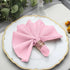 Cloth Stain Resistant Easter Dinner Pink Cloth Napkins 17in Iron Non Easter Dinner Spring Wedding Parties Patio Easter Dinner Pink Napkin 17"x17" ...