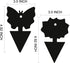 USKICH Sticky Traps Gnat Killer Fruit Fly Traps Non-Toxic and Odorless Fungus Gnat Traps Insect Traps Black Sticky Trap for Indoor and Outdoor Pla...