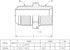 (2-PACK) 2404-08-06 Hydraulic Hose Adapter Fitting 1/2" Male JIC 37° Flare (3/4"-16UNF) × 3/8" Male (3/8"-18NPTF) SAE Straight Pipe Joints Tube Co...
