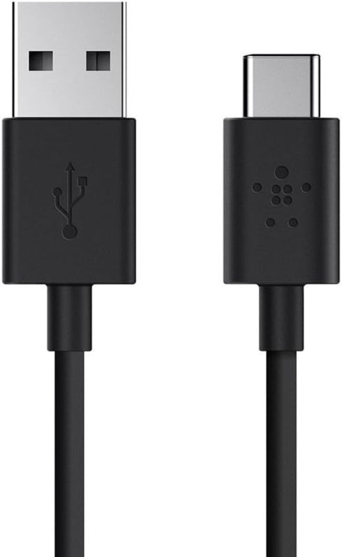 Belkin USB-IF Certified 2.0 USB-A to USB-C (USB Type C) Charge Cable, 6 Feet / 1.8 Meters, Black...