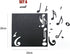 Music Theme Magnetic Music Note Symbol for Whiteboard for Teacher, Education (SET A)...