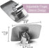 Finger Guards for Cutting, 4 Pcs Stainless Steel Finger Protector for Cutting Food, Knife Guard, Chopping Protector for Dicing and Slicing in Kitc...