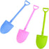 100 PCS Colorful Mini Shovel Shape Spoons,Disposable Plastic Ice Cream Dessert Pudding Yogurt Sugar Shovel Spoon(4.8 Inch,Mixed Color)...