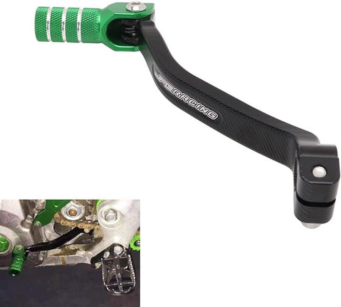 AnXin Motorcycle Gear Shifter Pedal Shift Lever Arm CNC for KX250F 2009-2020 KX250 2019-2023 KX250X 2021-2023 Dirt Bike Green...