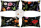 ONWAY Outdoor Waterproof Spring Summer Pillow Covers 12x20 Inch Set of 4 Floral Farmhouse Throw Pillows Decorative Cushion Cases for Outdoor Couch...