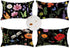 ONWAY Outdoor Waterproof Spring Summer Pillow Covers 12x20 Inch Set of 4 Floral Farmhouse Throw Pillows Decorative Cushion Cases for Outdoor Couch...
