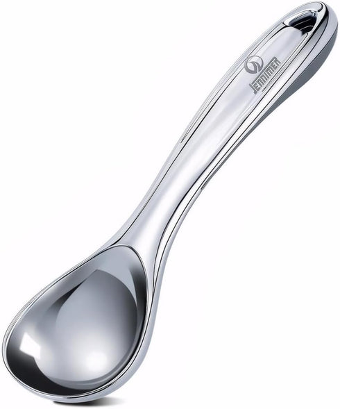 Heavy Duty Ice Cream Scoop, Commercial Ice Cream Scoop with Hook Longer Professional Antifreeze-Metal Easy-Grip Unbreakable,High Qality Zinc Alloy...