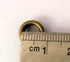 YOYOSTORE 100pc Hole Inside Diameter 7mm 1/4" Bronze Metal Grommets Eyelets Self Backing for Bead Cores, Clothes, Leather, Canvas...