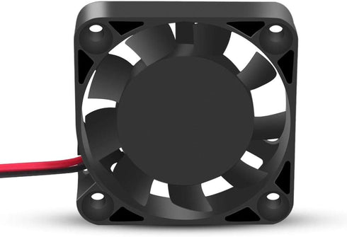 3D Printer Cooling Fan, 40mm x 40mm x 10mm Blower Cooling Fan with 2 Pin Terminal for Hotend Extruder Heatsinks Makerbot MK7 MK8 CPU Chip (24V 0.0...