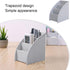 Desk Organizer Trapezoid Remote Control Holder Creative Tabletop Organizer for Study Office Living Room Dresser...