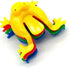10 Pcs Multicolor ABS Jumping Frog , Frog Action Colorful Bounce Fidget , Creative Stress Reliever Educational ,Small in Size and Light in Weight,...