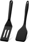 Mini Silicone Brownie Serving Spatula Set Flexible Non Stick Serve Turner Heat Resistant Cooking Spatula for Flip Eggs Crepe Steak Pizza Kitchen U...