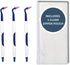 Gum Stimulator - Rubber Tip Stimulator, Dental Plaque Remover Tool Bundled with Travel Zipper Pouch- 3 Pack Total...