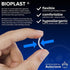 20g Clear Nose Studs - Bioflex L-Shaped Nose Retainers - Clear Nose Rings For Work - Small & Flexible Nostril Stud Piercing...