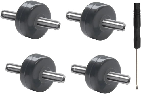 Replacement Caster Front Wheels for Shark Navigator Lift Away NV22, NV42, NV341, NV350, NV351, NV352, NV355, NV356e, NV360, NV500, NV501, NV752, U...