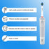 Toothbrush Heads, Electric Toothbrush Replacement Toothbrush Heads Compatible with Oral B Braun 7000/Pro 1000/9600/ 5000/3000/8000 (4 Pack)...