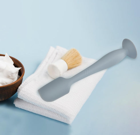 Soft Silicone Baby Butt Cream, Crema Brush Spatula with Upgraded Suction Base Case, Bum Tush Rash Diaper Paste Applicator Swiper Cleaner - Necessa...