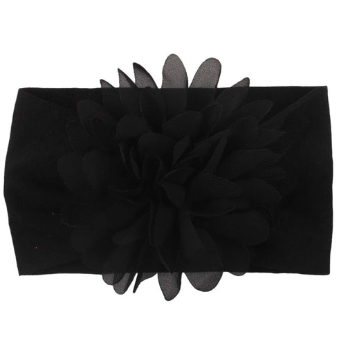 Toptim Baby Head Wrap Chiffon Flowers Newborn Infant Soft Nylon Headbands...