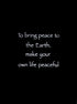 Inspirational Wall Decor Peace Banner Large, Inspiring Quote Wall Hanging Scroll, Affirmation Motivational Uplifting Message Art Decoration, Thoug...