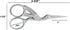 10 Stainless Steel Professional Embroidery Scissors Sharp Stork Scissors for Sewing Crafting Needlework DIY Multipurpose Dressmaker Eyebrow Trim S...