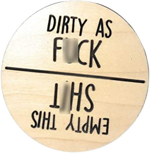 Funny Dishwasher Magnet Clean Dirty Sign, Kitchen Organization and Storage, Clean Dirty Magnet for Dishwasher, First Apartment Must Haves, New Hom...
