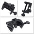 2 Pcs Desk Clamp Work Light Mounting Bracket Heavy-duty Plastic Table Mounting Clamp for Desk Lamp, Magnify Lamp, Tablet Holder, Etc...
