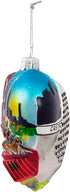 Kurt Adler 4" San Francisco Glass Heart Cityscape Ornament...