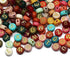 ToBeIT 1000pcs Color Gold Letter Beads Acrylic Alphabet Letters Bead 4x7mm Round Letter Beads for Jewelry Making, Bracelets, Necklaces, Key Chains...