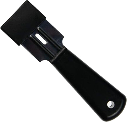 Razor Blades Metal Scraper Tool Glass Scraper Stove Top Long Handheld Scraper Window Ceramic Scraper with 20 PCS Single Edge Replacement Scraper B...