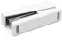 White Stapler, Desktop Stapler, Classic Office Stapler, Basics Stapler,20 Sheets Capacity White Stapler Set with Storage Free 100 pcs Staples...