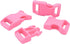 15 Pack Curved Side Quick Release Plastic Buckles for Paracord Bracelets Clasp 5/8 inch(15mm) Webbing/Backpack Straps...